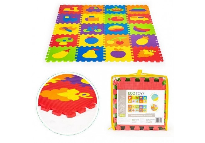Salteluta educationala puzzle ECOEVA003 20 de elemente