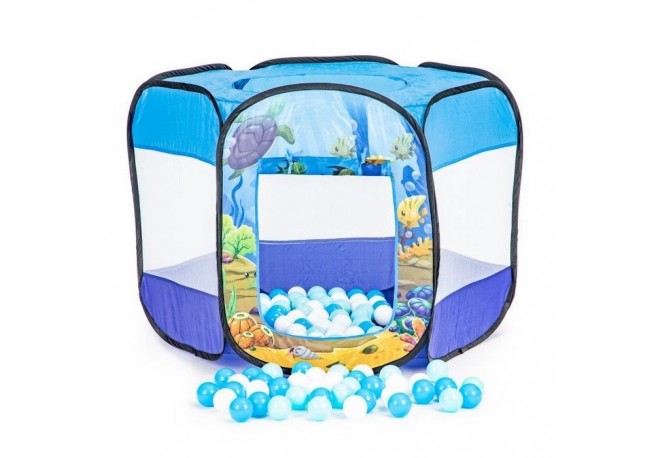 Cort de joaca cu 100 de bile - Ocean