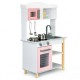 Bucatarie din lemn + accesorii metal Ecotoys 7255