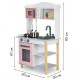 Bucatarie din lemn + accesorii metal Ecotoys 7255