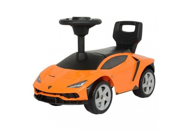 Masinuta de impins Lamborghini 3726A - Portocaliu