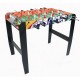 Masa de fotbal din lemn MAJ-039 50 x 93 x 72 cm Ecotoys - Natur cu Wenge