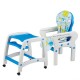 Scaun de masa multifunctional Ecotoys - Albastru cu elefant