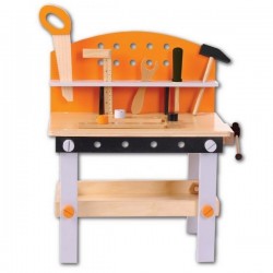 Set unelte tamplarie din lemn 1176 Ecotoys