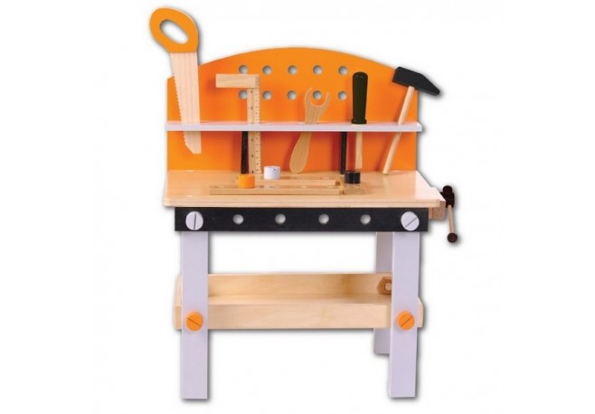 Set unelte tamplarie din lemn 1176 Ecotoys