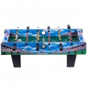 Masa de fotbal din lemn Ecotoys 70 x 36 x 24 cm - Albastru