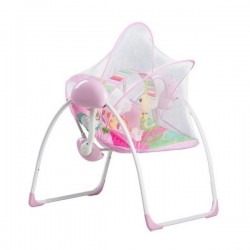 Leagan si balansoar electric 2306 Ecotoys - Roz