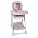 Scaun de masa Ecotoys - Alb cu buline