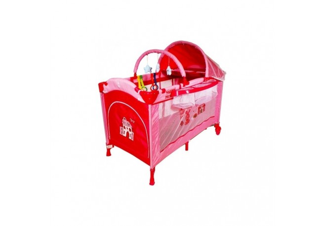 Patut pliabil ARTI DeLuxe Plus-Go Pink
