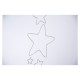 Patut Drewex Stars cu sertar - Silver