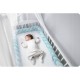 Protectie laterala pentru patut impletita 3 M Ricokids 722111 - Albastru
