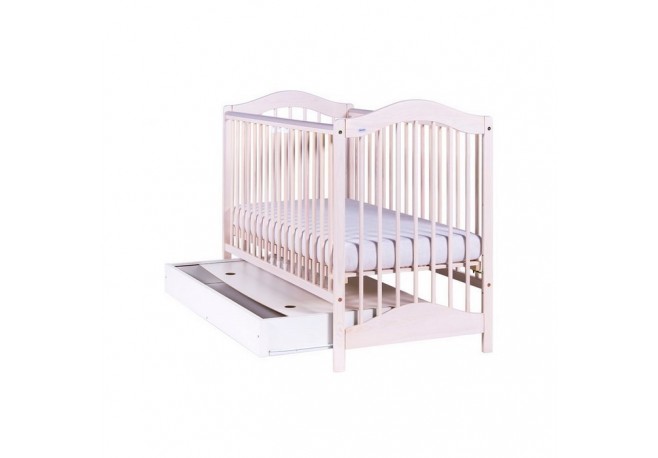 Patut Drewex Jagoda cu sertar - Alb transparent