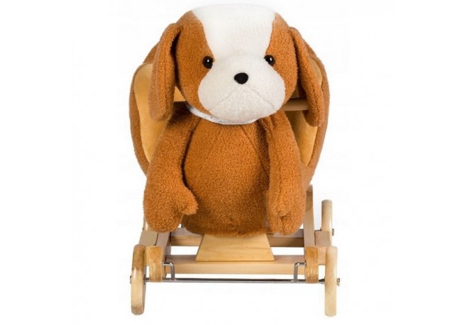 Balansoar cu roti Catelus Ecotoys