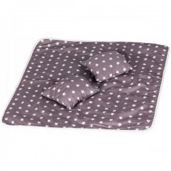 Cort de indieni TIPI-03 Ecotoys cu salteluta + perne - Alb