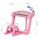 Pian cu microfon BB375A Ecotoys - Roz