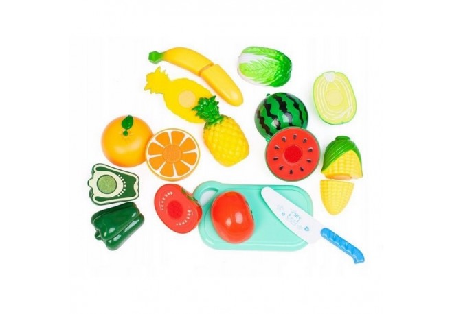 Un set de legume si fructe Ecotoys