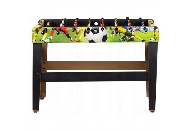 Masa de fotbal din lemn 60 x 120 x 78 cm Ecotoys XXL - Verde