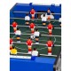 Masa de fotbal din lemn 69 x 37 x 66 cm Ecotoys - Albastru