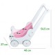 Carucior de papusi din lemn WDF012 Ecotoys