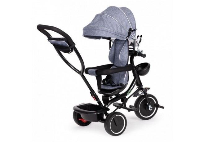 Tricicleta cu sezut rotativ Ecotoys JM-066-9 - Gri