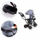 Tricicleta cu sezut rotativ Ecotoys JM-066-9 - Gri