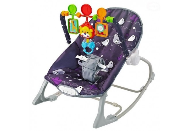Balansoar EURObaby Little Forest - Violet
