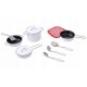 Set Unelte bucatarie Ecotoys - Alb