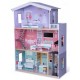 Casuta de basm din lemn Ecotoys 4128 Violeta