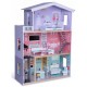 Casuta de basm din lemn Ecotoys 4128 Violeta