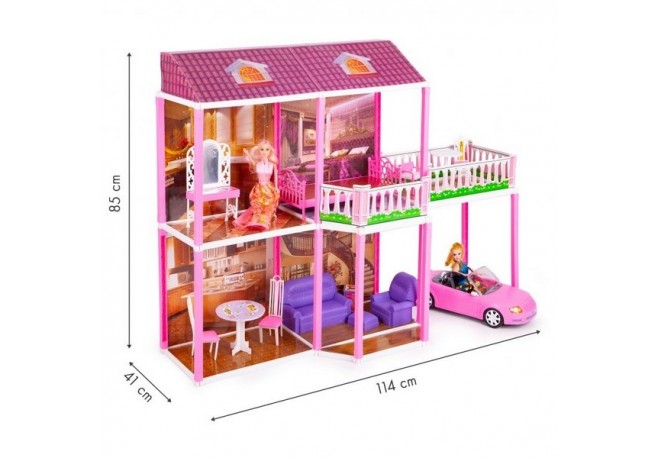 Casuta de basm XXL Ecotoys 44215
