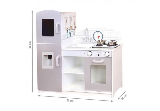 Bucatarie din lemn XXL Ecotoys PLK529 + accesorii bucatarie