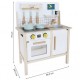 Bucatarie din lemn Ecotoys cu sunete CA12093