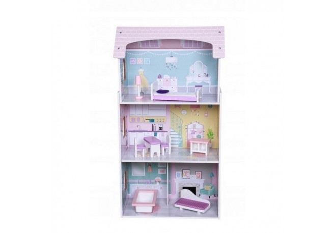 Casuta de basm din lemn Ecotoys 4121