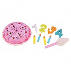 Tort aniversar din lemn Ecotoys