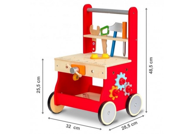 Banc de lucru tamplarie din lemn Ecotoys TL88042
