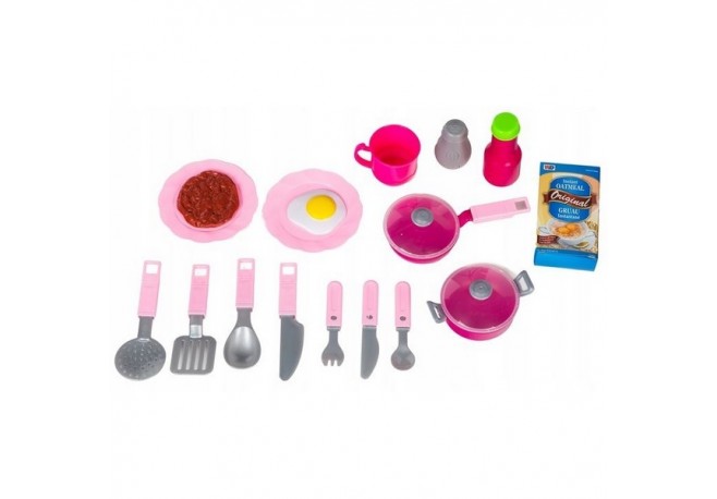 Bucatarie cu sunete pentru copii Ecotoys HC236707