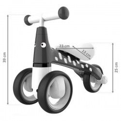 Bicicleta fara pedale Ecotoys LB1603 - Negru