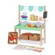 Stand magazin din lemn Ecotoys + 37 accesorii
