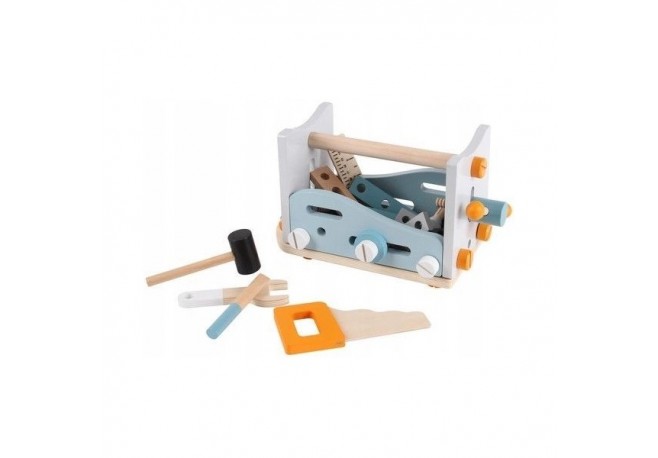 Set unelte constructii 52 piese Ecotoys