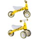 Bicicleta fara pedale Ecotoys LB1603 - Galben