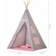 Cort de indieni TIPI-02 Ecotoys Cu Salteluta + Perne - Star Night