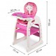 Scaun de masa Ecotoys C-211 - Roz