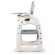 Scaun de masa reglabil 2 in 1 Ecotoys C-211 iepuras - Gri