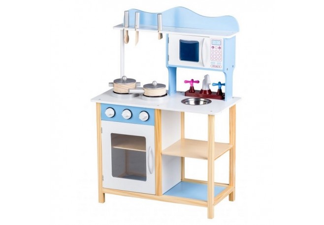 Bucatarie copii Ecotoys TK040 - Albastra