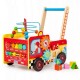 Antemergator educativ Pompieri Ecotoys HM013238 blocuri labirint multicolor