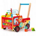 Antemergator educativ Pompieri Ecotoys HM013238 blocuri labirint multicolor