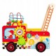 Antemergator educativ Pompieri Ecotoys HM013238 blocuri labirint multicolor