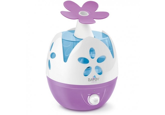 Umidificator cu ultrasunete Bayby BBH 8080 cromoterapie aromaterapie led fara filtre floare