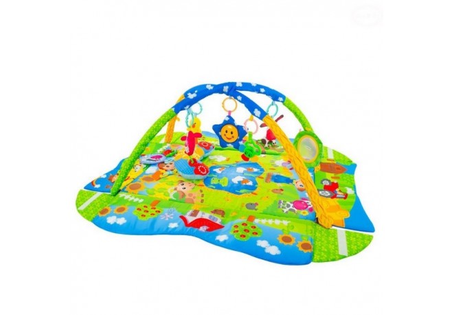 Saltea de joaca EURObaby 9800 3 modalitati de joaca multicolor