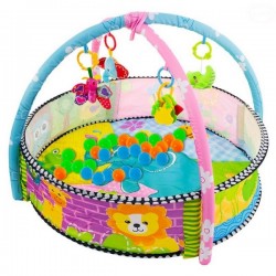 Piscina cu centru de activitati EBZCC9600-2 30 de bile multicolora